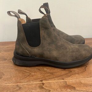 Blundstone Elastic Sided Boot Active Rustic Brown